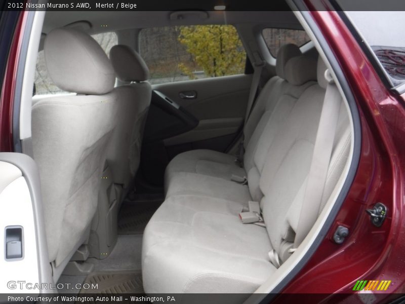 Merlot / Beige 2012 Nissan Murano S AWD