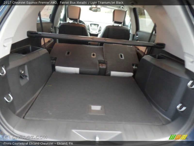 Patriot Blue Metallic / Light Titanium/Jet Black 2017 Chevrolet Equinox Premier AWD