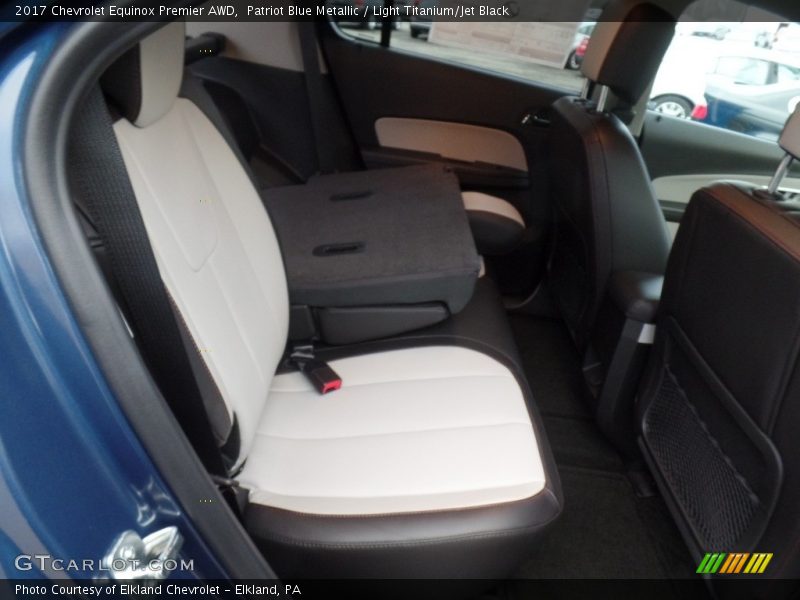 Patriot Blue Metallic / Light Titanium/Jet Black 2017 Chevrolet Equinox Premier AWD
