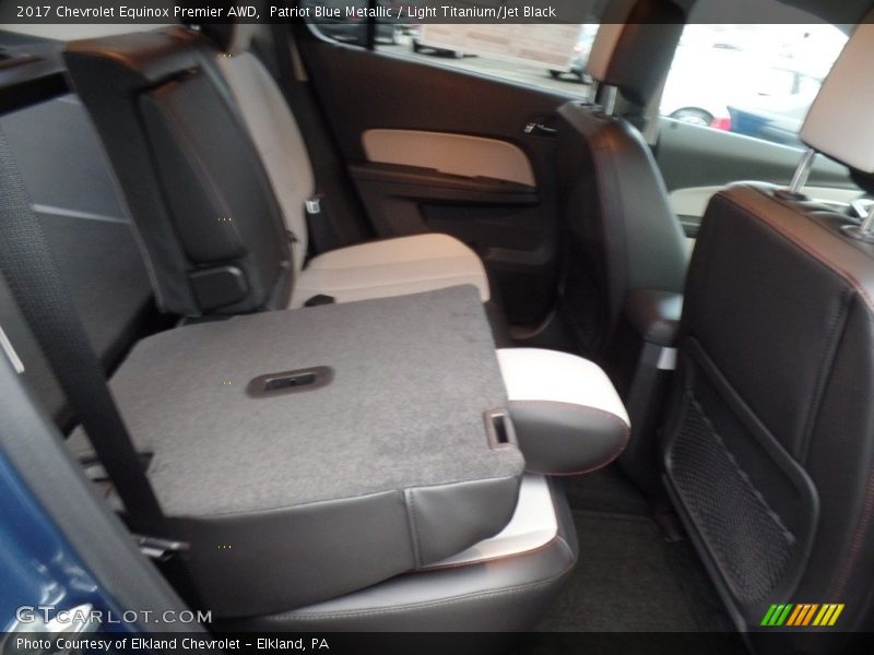 Patriot Blue Metallic / Light Titanium/Jet Black 2017 Chevrolet Equinox Premier AWD