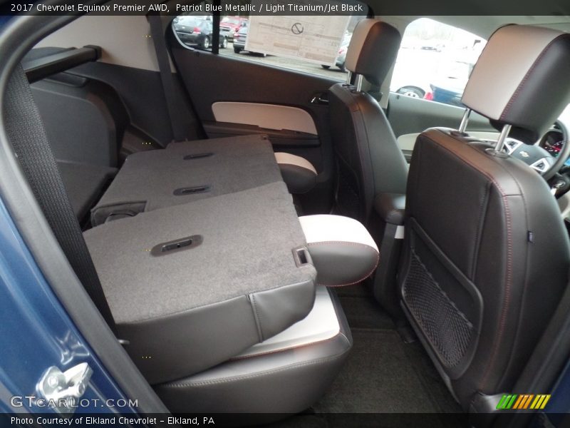 Patriot Blue Metallic / Light Titanium/Jet Black 2017 Chevrolet Equinox Premier AWD