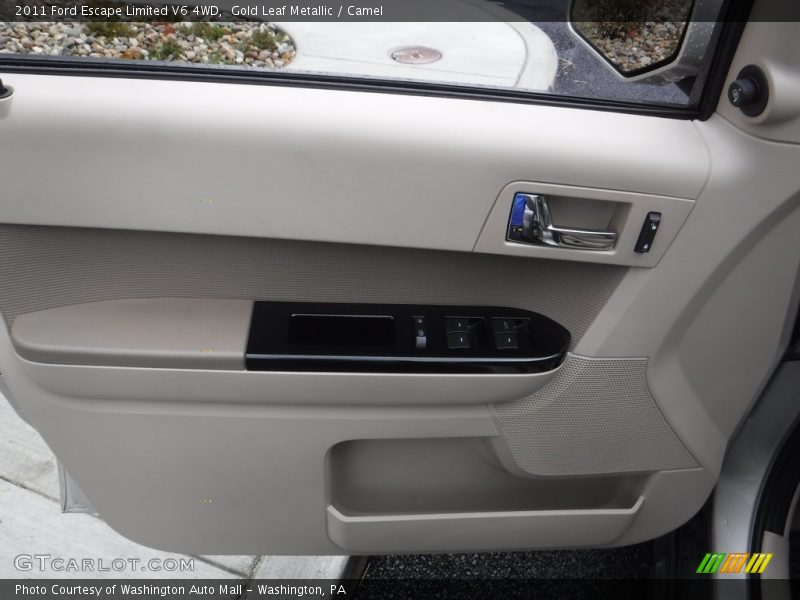 Gold Leaf Metallic / Camel 2011 Ford Escape Limited V6 4WD