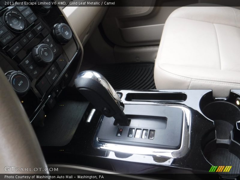 Gold Leaf Metallic / Camel 2011 Ford Escape Limited V6 4WD