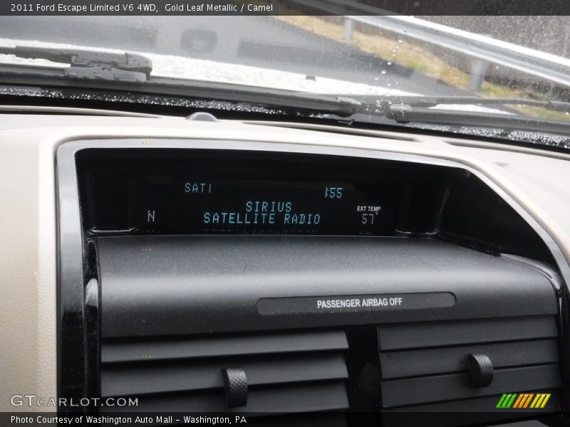 Gold Leaf Metallic / Camel 2011 Ford Escape Limited V6 4WD