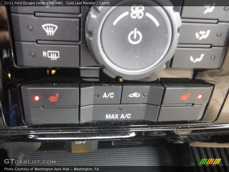 Gold Leaf Metallic / Camel 2011 Ford Escape Limited V6 4WD