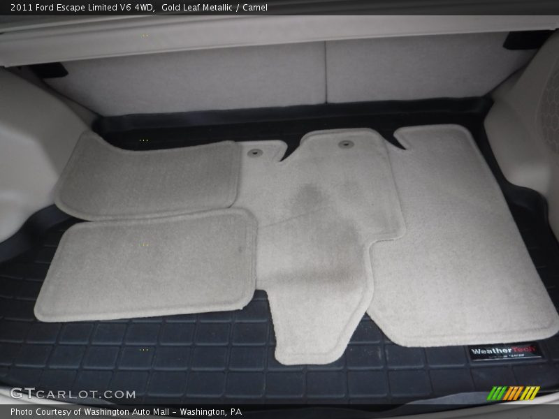 Gold Leaf Metallic / Camel 2011 Ford Escape Limited V6 4WD