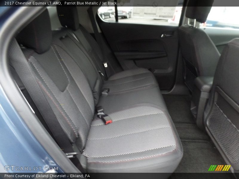 Patriot Blue Metallic / Jet Black 2017 Chevrolet Equinox LT AWD