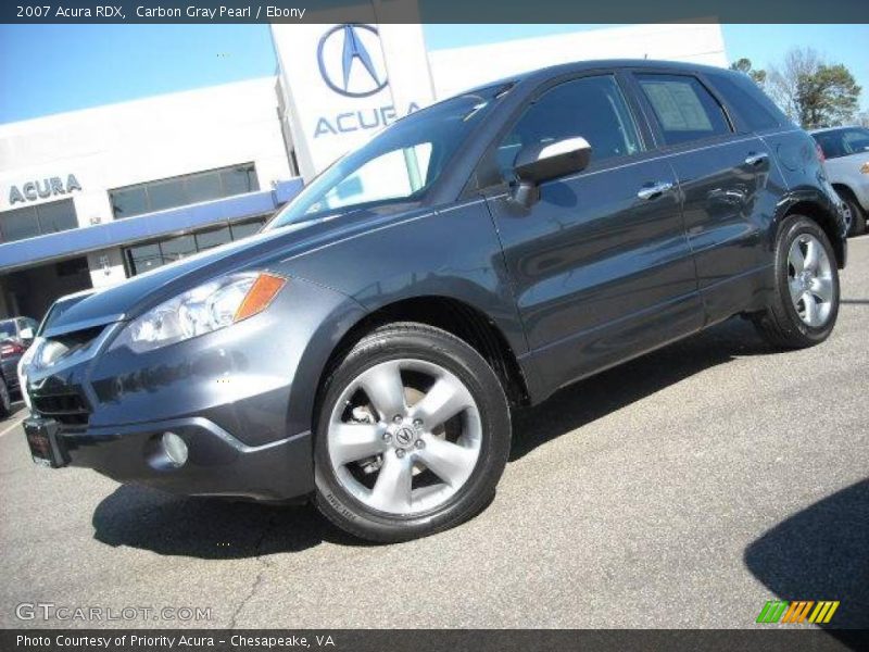 Carbon Gray Pearl / Ebony 2007 Acura RDX