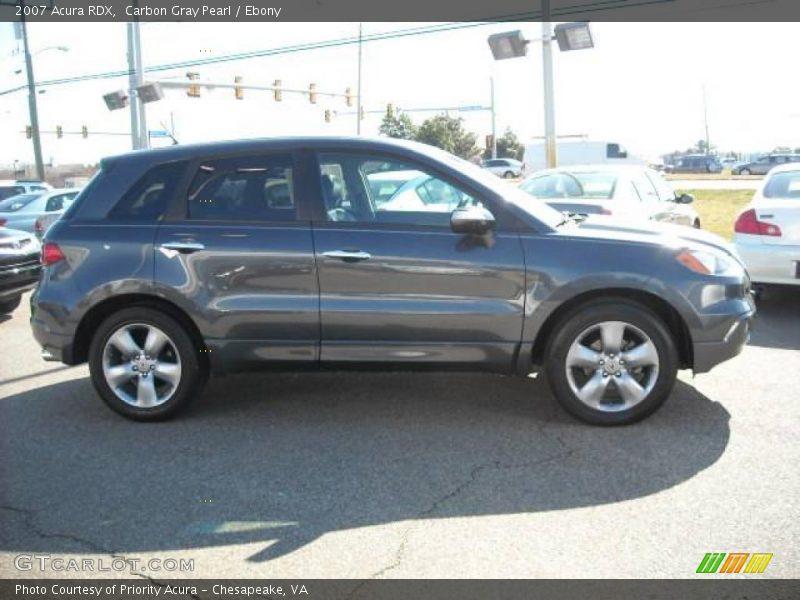 Carbon Gray Pearl / Ebony 2007 Acura RDX