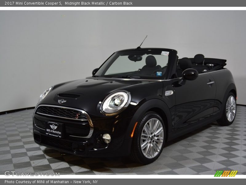 Midnight Black Metallic / Carbon Black 2017 Mini Convertible Cooper S