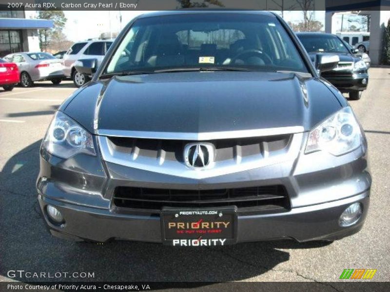 Carbon Gray Pearl / Ebony 2007 Acura RDX