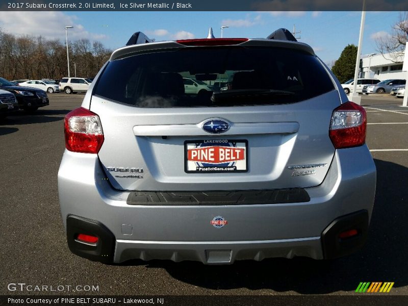 Ice Silver Metallic / Black 2017 Subaru Crosstrek 2.0i Limited