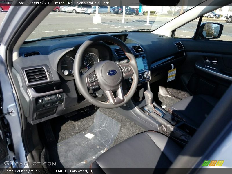 Ice Silver Metallic / Black 2017 Subaru Crosstrek 2.0i Limited