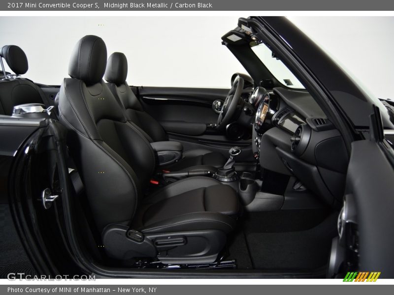 Midnight Black Metallic / Carbon Black 2017 Mini Convertible Cooper S