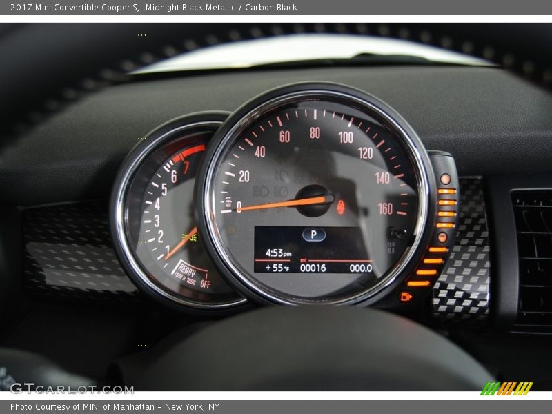  2017 Convertible Cooper S Cooper S Gauges