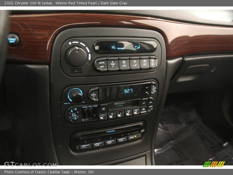 Inferno Red Tinted Pearl / Dark Slate Gray 2002 Chrysler 300 M Sedan