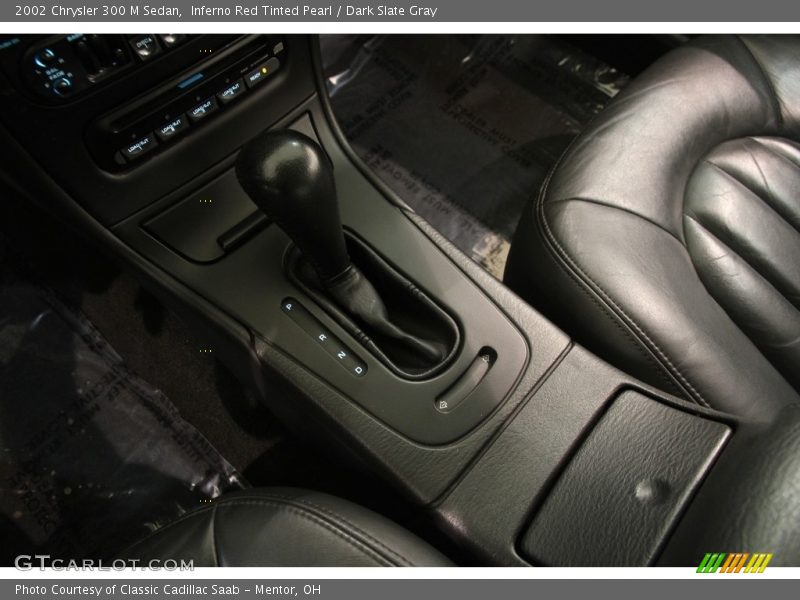 Inferno Red Tinted Pearl / Dark Slate Gray 2002 Chrysler 300 M Sedan