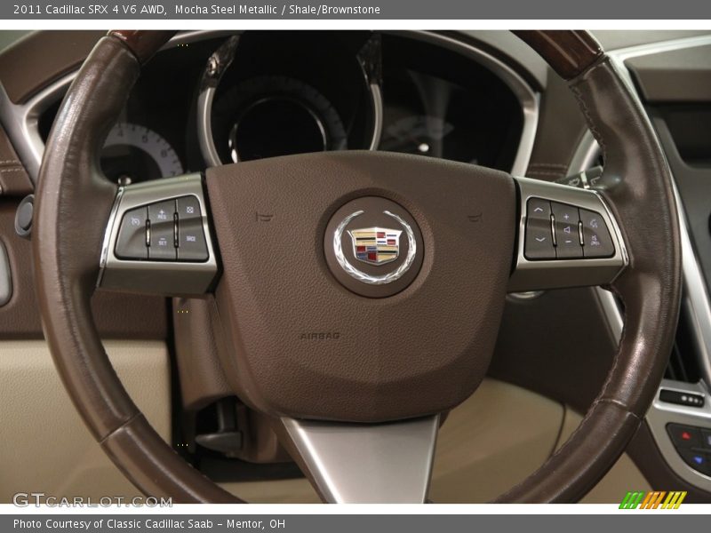 Mocha Steel Metallic / Shale/Brownstone 2011 Cadillac SRX 4 V6 AWD