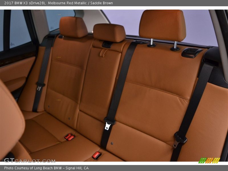 Melbourne Red Metallic / Saddle Brown 2017 BMW X3 sDrive28i