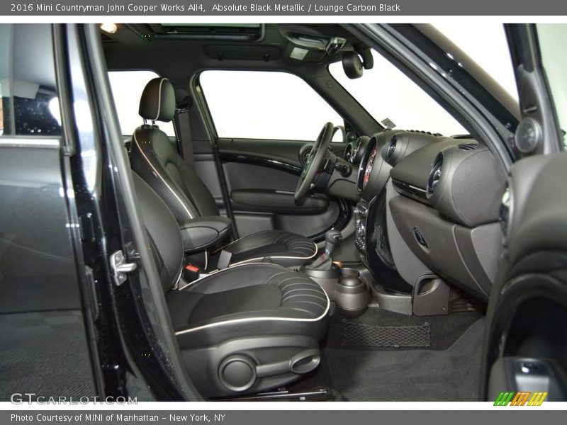 Absolute Black Metallic / Lounge Carbon Black 2016 Mini Countryman John Cooper Works All4