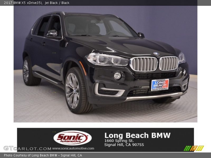 Jet Black / Black 2017 BMW X5 xDrive35i