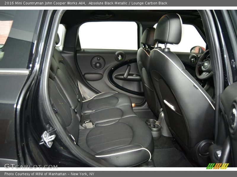 Absolute Black Metallic / Lounge Carbon Black 2016 Mini Countryman John Cooper Works All4