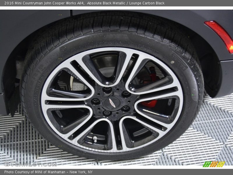 Absolute Black Metallic / Lounge Carbon Black 2016 Mini Countryman John Cooper Works All4