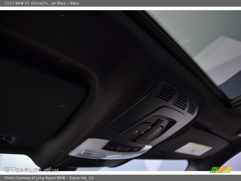 Jet Black / Black 2017 BMW X5 xDrive35i