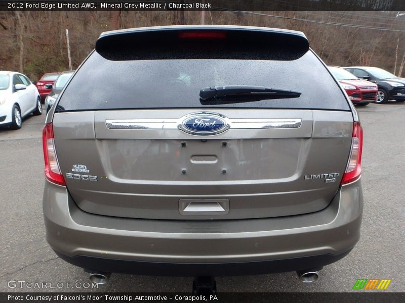 Mineral Grey Metallic / Charcoal Black 2012 Ford Edge Limited AWD