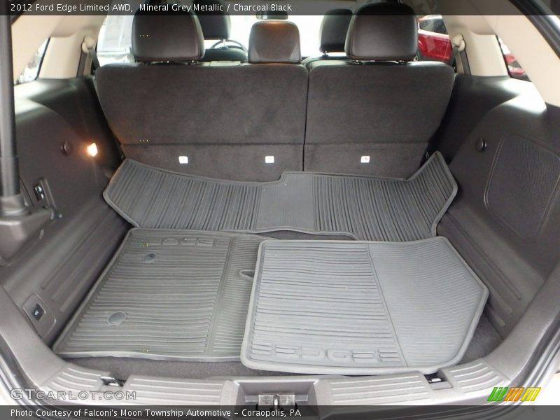 Mineral Grey Metallic / Charcoal Black 2012 Ford Edge Limited AWD