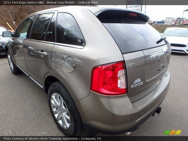 Mineral Grey Metallic / Charcoal Black 2012 Ford Edge Limited AWD