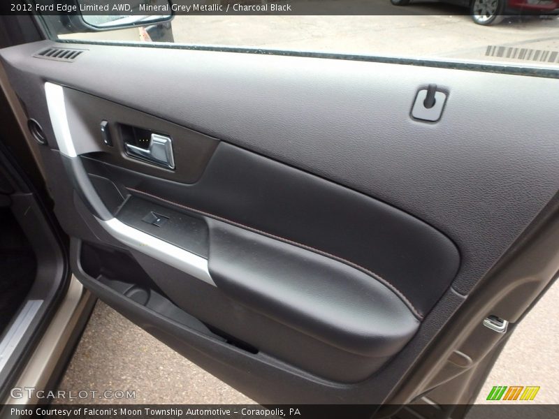 Mineral Grey Metallic / Charcoal Black 2012 Ford Edge Limited AWD