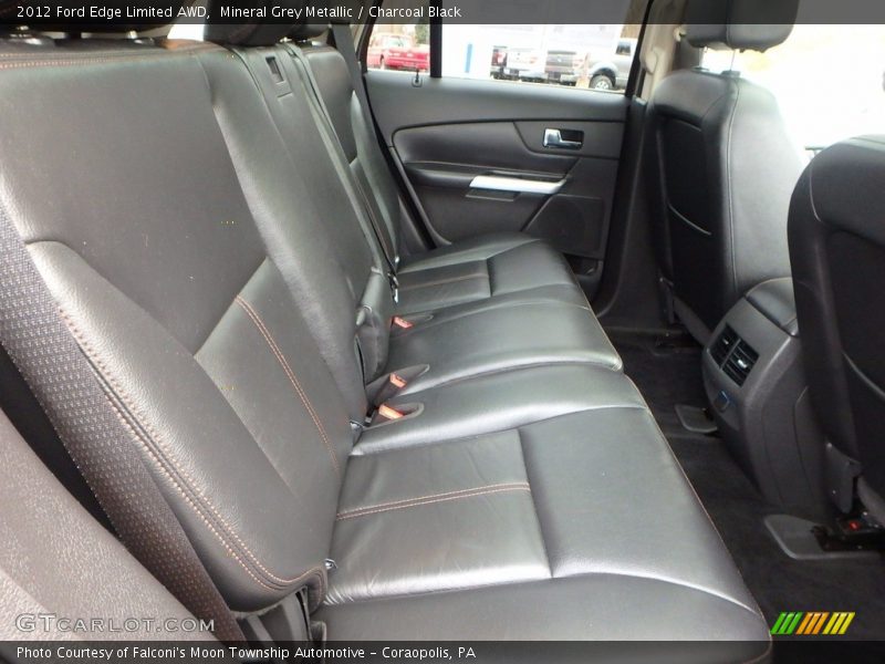 Mineral Grey Metallic / Charcoal Black 2012 Ford Edge Limited AWD