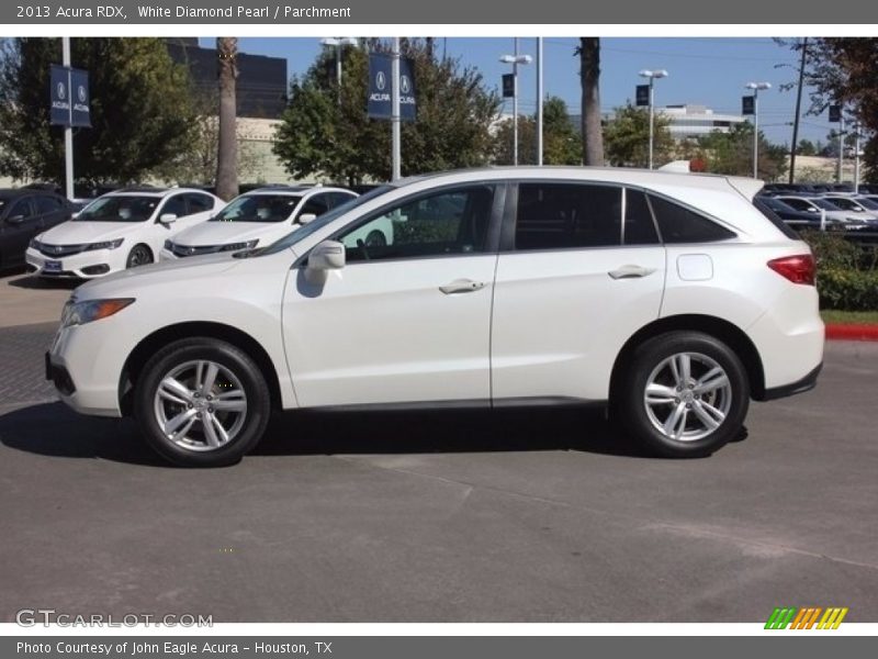 White Diamond Pearl / Parchment 2013 Acura RDX