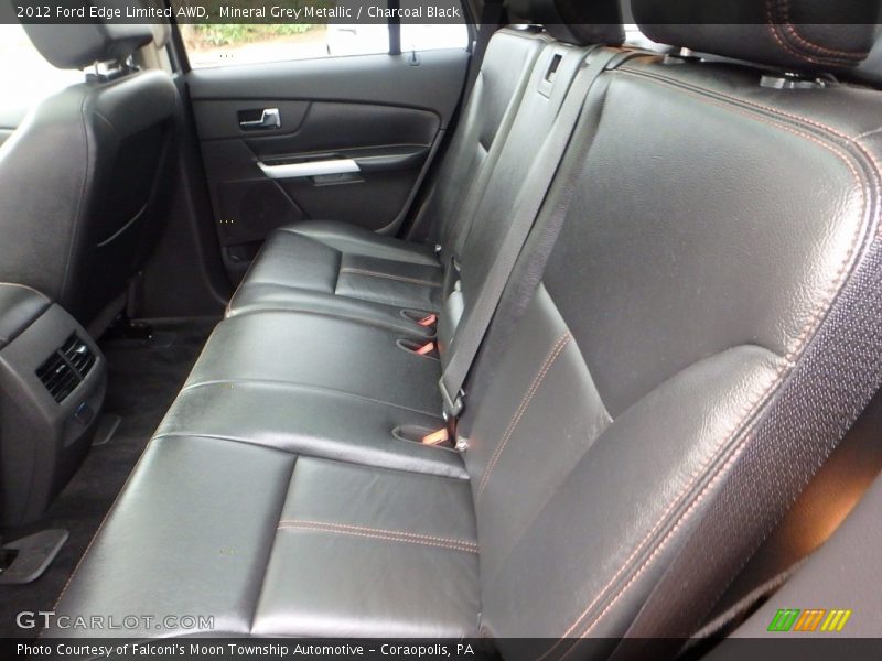Mineral Grey Metallic / Charcoal Black 2012 Ford Edge Limited AWD