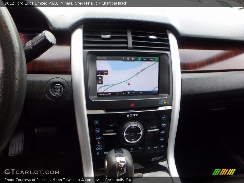 Mineral Grey Metallic / Charcoal Black 2012 Ford Edge Limited AWD