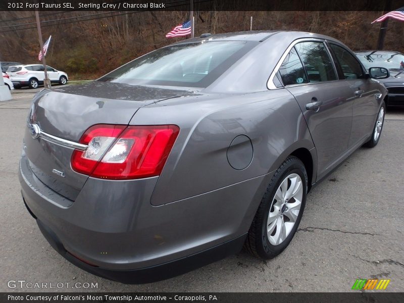 Sterling Grey / Charcoal Black 2012 Ford Taurus SEL