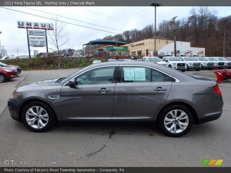 Sterling Grey / Charcoal Black 2012 Ford Taurus SEL
