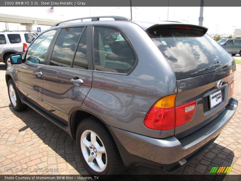 Steel Grey Metallic / Gray 2003 BMW X5 3.0i