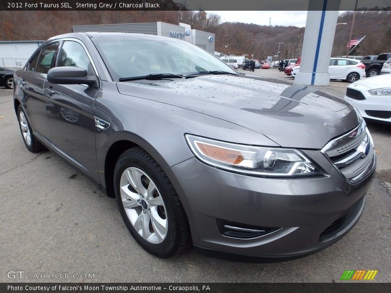 Sterling Grey / Charcoal Black 2012 Ford Taurus SEL