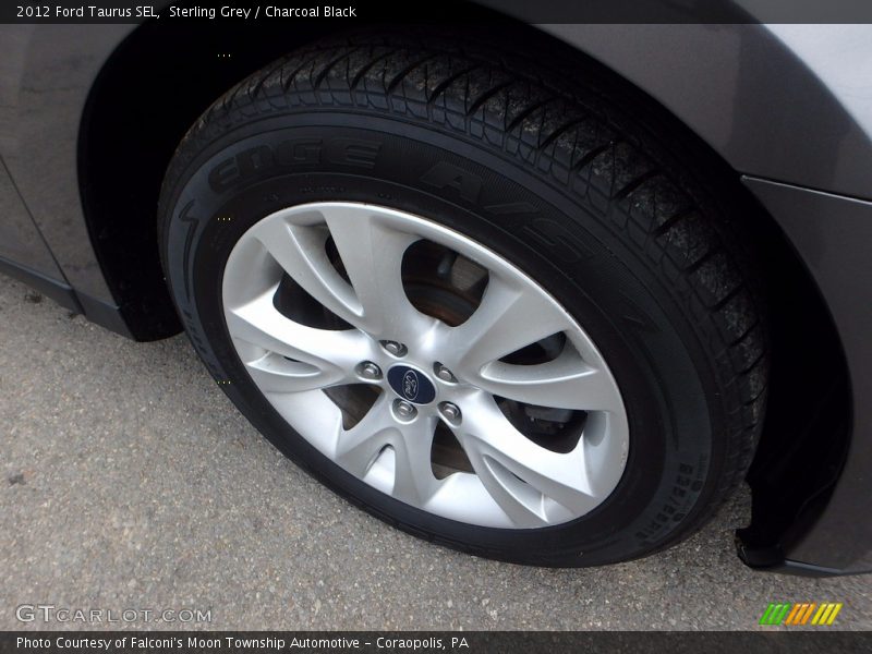 Sterling Grey / Charcoal Black 2012 Ford Taurus SEL