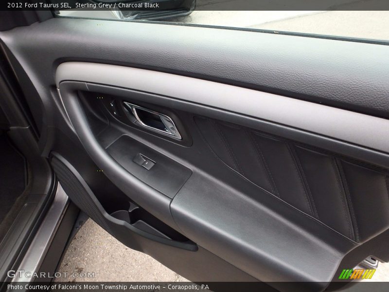 Sterling Grey / Charcoal Black 2012 Ford Taurus SEL