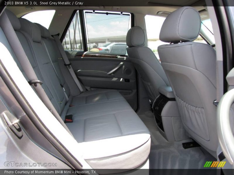 Steel Grey Metallic / Gray 2003 BMW X5 3.0i