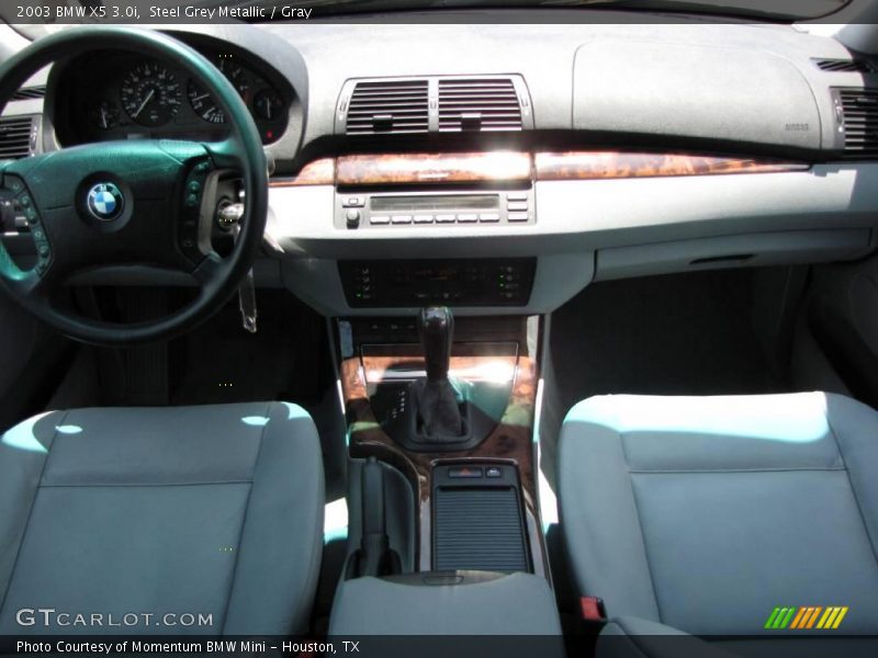 Steel Grey Metallic / Gray 2003 BMW X5 3.0i