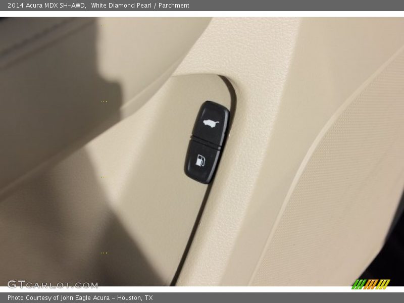 White Diamond Pearl / Parchment 2014 Acura MDX SH-AWD