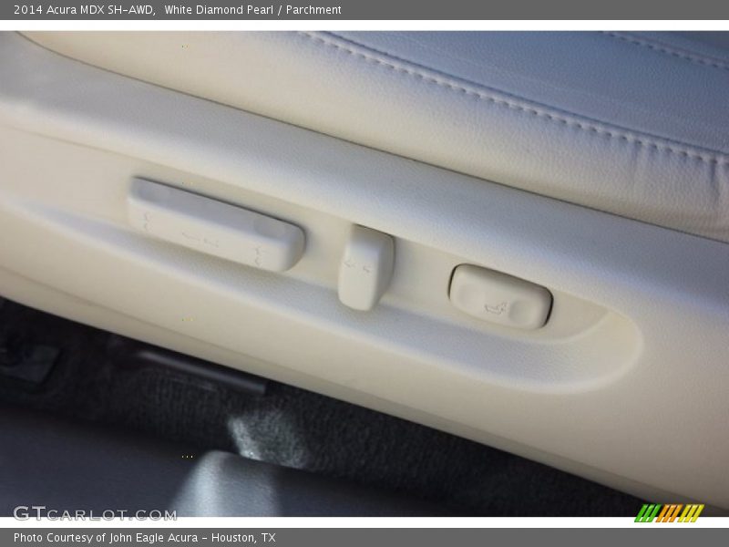 White Diamond Pearl / Parchment 2014 Acura MDX SH-AWD