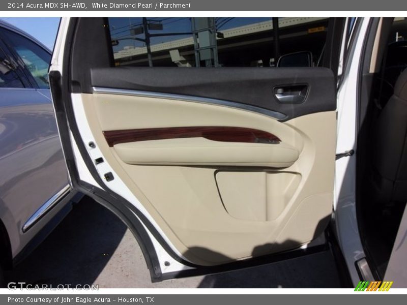 White Diamond Pearl / Parchment 2014 Acura MDX SH-AWD