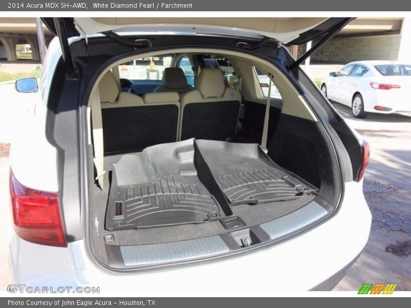 White Diamond Pearl / Parchment 2014 Acura MDX SH-AWD