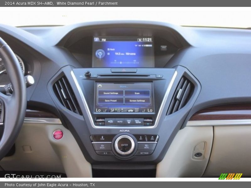 White Diamond Pearl / Parchment 2014 Acura MDX SH-AWD