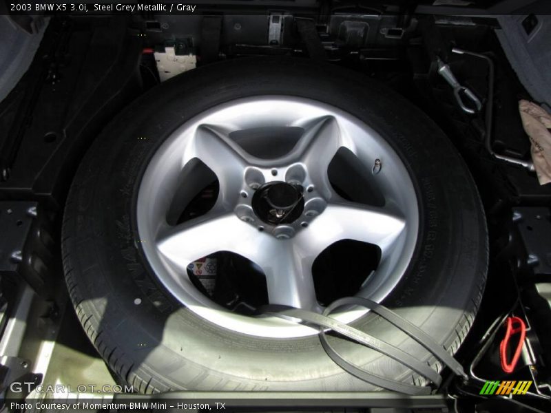 Steel Grey Metallic / Gray 2003 BMW X5 3.0i